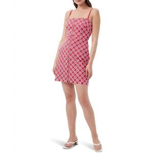 NEW TRINA TURK samaria 2 dress in red